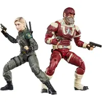 Hasbro Marvel Legends Marvel Thunderbolts Yelena Belova And Red Guardian Figure 15 Cm 2 Units Rouge