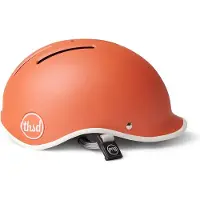 Velcro Casque Vélo Urbain Taille S Abricot - Protection e Design Moderne - Thousand