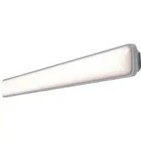 Osram Submarine Luminaire pour locaux humides, gris, 1.2M, 36W, 4000K, IP65, boîtier en polycarbonate, montage sans outil, 3000 lm, protégé contre la poussière