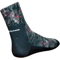 Picasso Thermal Skin 3 Mm Booties Multicolore EU 39-40