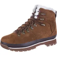 Timberland pour femme. TB1A2KE7F131 Bottes en cuir Euro Hiker marron (39 W), Plat, Lacets, De plein air