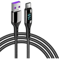 INF Câble de charge rapide USB-C PD 100 W Black 1 m