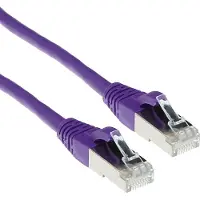 ACT Fb8720 Sftp Lszh Cat6a Network Cable 20.00 M Violet