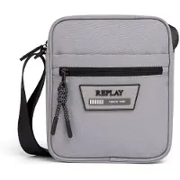 Replay sac à épaule bandoulière Reporter Bag Formal Gray gris