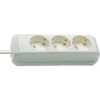 Brennenstuhl Eco-Line Multiprise 3x blanc 5m H05VV-F 3G1,5, 1158610050