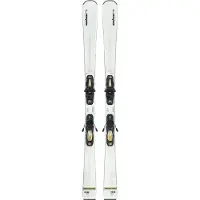 Elan - Packs (skis + fix) - Pack skis de piste - Primetime N°2 W White + Sx El 9.0 2026 pour Femme en Bois - Taille 165 cm - Blanc