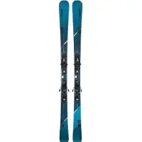 Elan - Packs (skis + fix) - Pack skis de piste - Primetime 22 Blue + Sx El 10.0 2026 en Bois - Taille 172 cm - Bleu