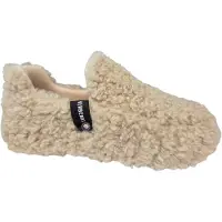 Verbenas Yuk Curly Pantoffels Dicht - Beige - Maat 38
