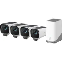 Eufy EufyCam S3 Pro Lot de 4 + HomeBase 3