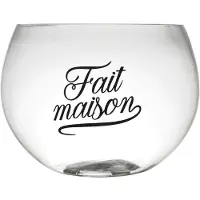 Home Deco Factory Saladier À Cocktail 6.6 Litres Et Louche