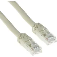 ACT ADVANCED CABLE TECHNOLOGY Ivory 0.5 meter U/UTP CAT5E patch cable with RJ45 connectors