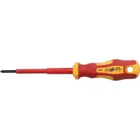 Bgs Tournevis électricien isolé VDE cruciforme PH0 tige 75mm