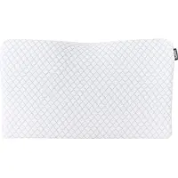 Beliani Oreiller ELGON Bas Mémoire de forme 30 x 50 cm Blanc