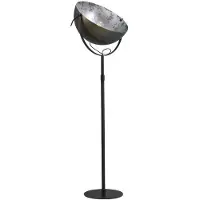 Masterlight Lampadaire Industria 180 bronze à canon avec argent