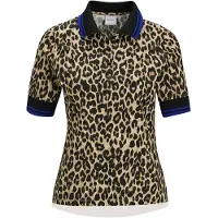 MADELEINE T-shirt écru / bleu roi / noir