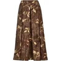 MADELEINE Jupe beige / marron