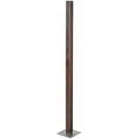 HerzBlut Lampadaire LED Leonora 122,5 cm - noyer huilé