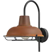 Masterlight Applique murale Industria Grid Rouille