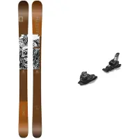 Majesty - Packs (skis + fix) - Skis freeski - Pack Dirty Bear XL 2026 en Bois - Orange