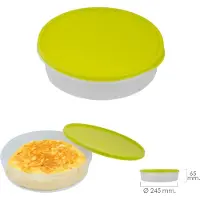 DeWalt Lunch Box Pour Tortillas Rondes Ø 24,5 Cm. 2 Litres