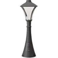 Franssen Lampe de jardin LED City Highlight LED 93cm gris graphite