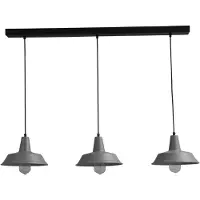 Masterlight Lampe de salle à manger Industria 3x25
