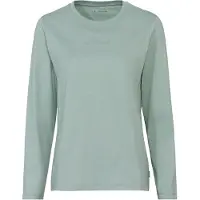 Vaude Logo Long Sleeve T-shirt Vert 38 Femme