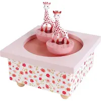 Trousselier Boîte à musique - - Sophie la Girafe - Rose - Bébé - Fille - A partir de 12 mois