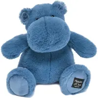 Doudou et Compagnie Hip'pie Blue - Hippopotame Bleu 25cm