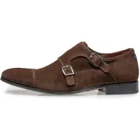 Floris van Bommel Chaussure basse 'Gilli 04' brun foncé