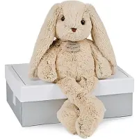 Histoire D'ours Doudou Histoire d'Ours Ami peluche lapin beige 40 cm