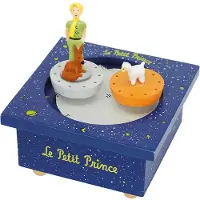 Trousselier Boîte à musique en bois Le Petit Prince Bleu