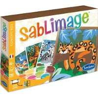 SentoSphere Jeu créatif Sablimage Concept Box Félins du Monde