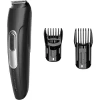 Rowenta Stylis TN2804E0 Tagliacapelli Barba Nero Argento Lame Autoaffilanti 90min