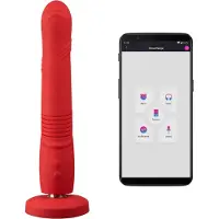 Lovense Gravity - vibromasseur à poussée rechargeable (rouge)