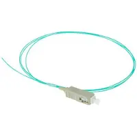 ACT RL8695 1m SC Pigtail LSZH OM3 Aqua Câble à fibre optique (RL8695)