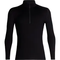 Icebreaker Merino 260 Tech Long Sleeve Base Layer Noir 2XL Homme