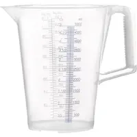 Pressol Gobelet gradué 5 l bleu échelle imprimée polypropylène, Verre mesureur, Transparent, Bleu