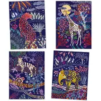 Djeco Jeu créatif à gratter « Nature luxuriante »,