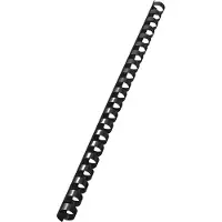 Esselte ComBIND - 12 mm - 32 cm - 21 anneaux - A4 (210 x 297 mm) - 95 feuilles - noir - 100 unités peigne de reliure en plastique