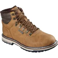 SKECHERS Bottines à lacets 'Corado - Memphis' marron