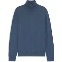 BOSS pour homme. 50527573 Pull Akiro bleu (S), Casuel, Coton