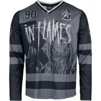 In Flames Jersey de - Hockey Jersey - S - 5XL - pour Homme - multicolore - Taille M