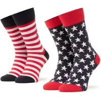 Tommy Hilfiger Chaussettes - 2 Pack - Étoiles Canard rayures - T - - 39/42 - Chaussettes