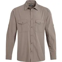 Craghoppers Kiwi Ii Long Sleeve Shirt Marron L Homme