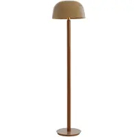 Light & Living Lampe de pied en verre Marivet tons bruns