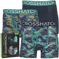 Crosshatch Boxers Linamo Homme Multicolore
