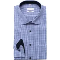 Seidensticker Chemise business bleu / blanc