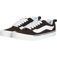 Vans Baskets basses 'Knu Skool' brun foncé / blanc