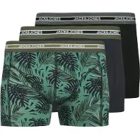Jack & Jones Caleçon Ezra Leaves Trunk Hommes (lot de 3)